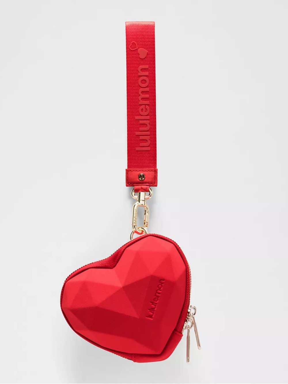 Lululemon Heart Wristlet